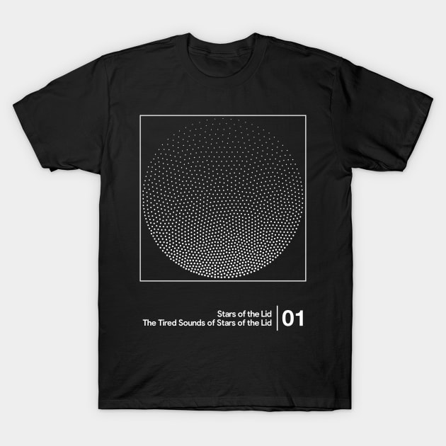 Stars of the Lid - Minimalist Graphic Design Artwork T-Shirt by saudade